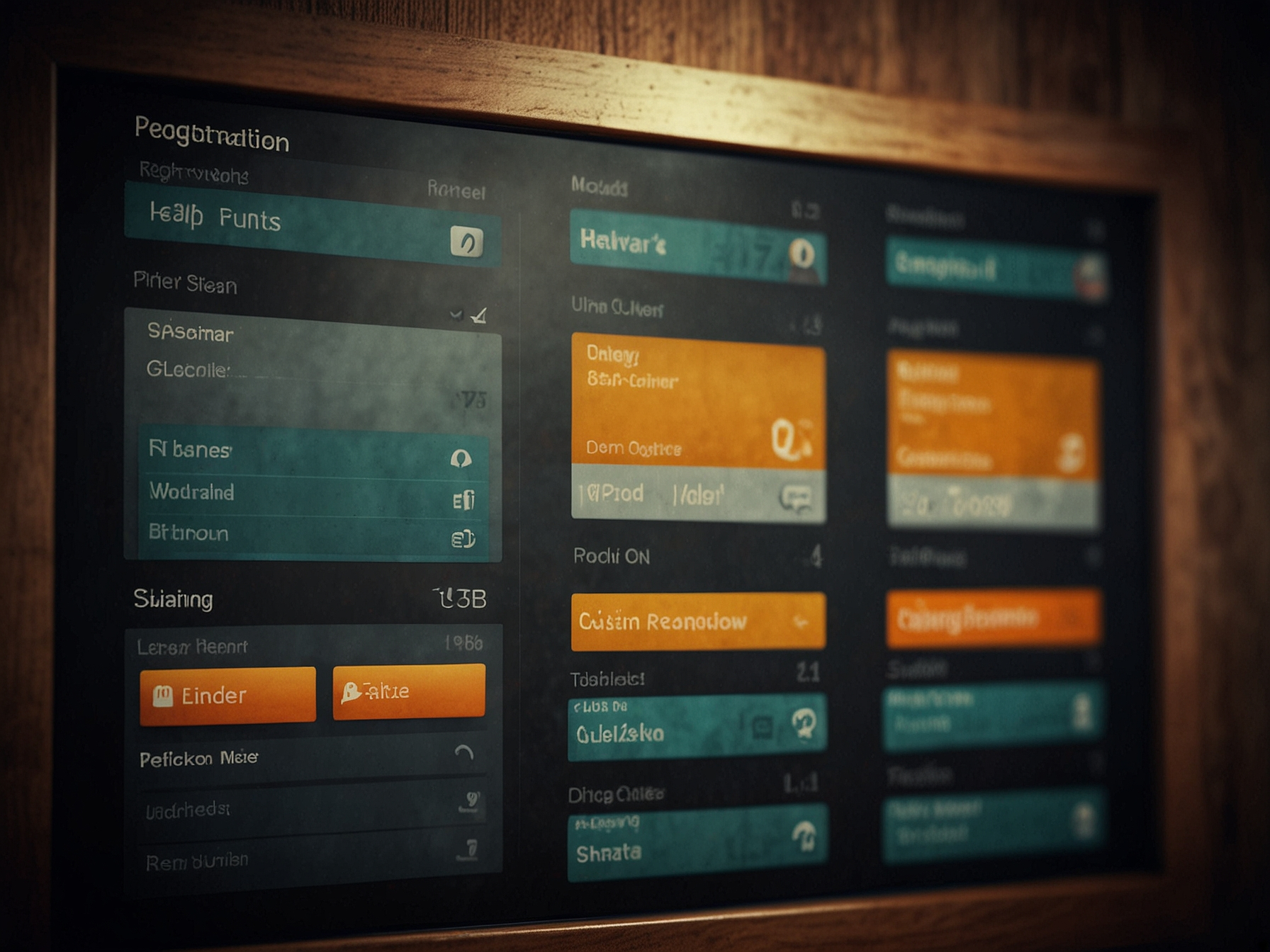 Ilustracja dostępnych tematów pomocy